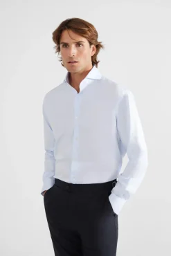 Camisa de vestir punho simples