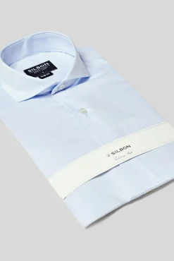 Camisa de vestir punho simples