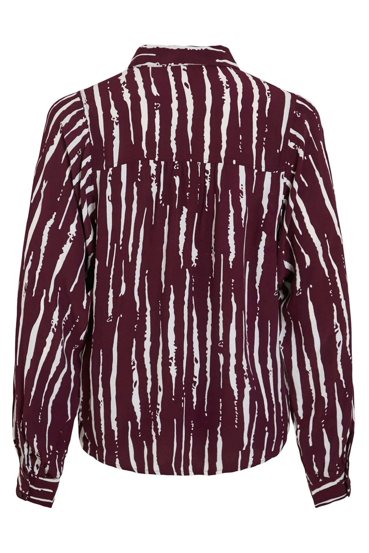 Camisa de viscose estampada