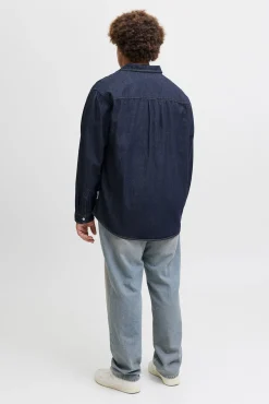 Camisa denim PLUS de corte regular
