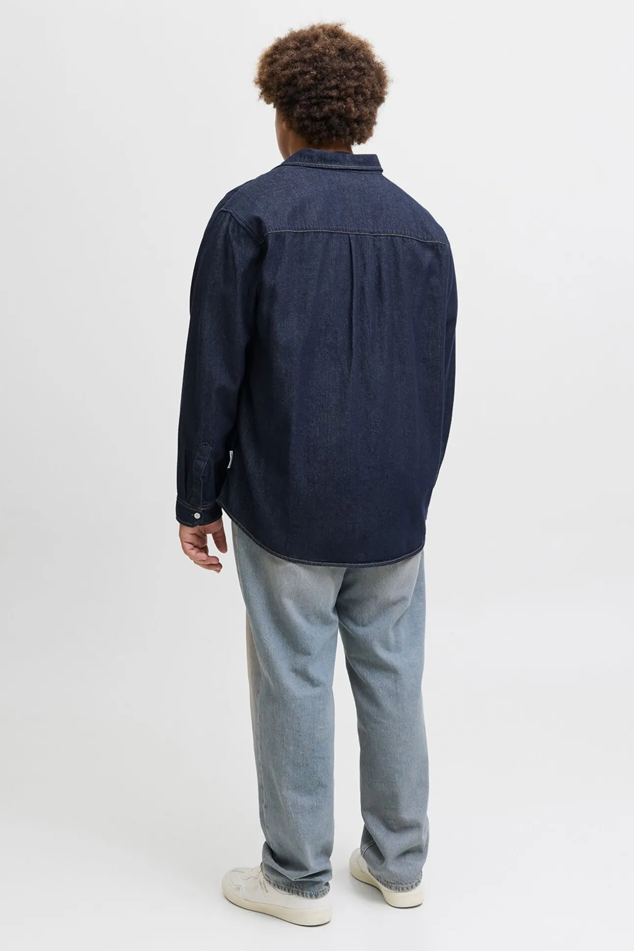 Camisa denim PLUS de corte regular