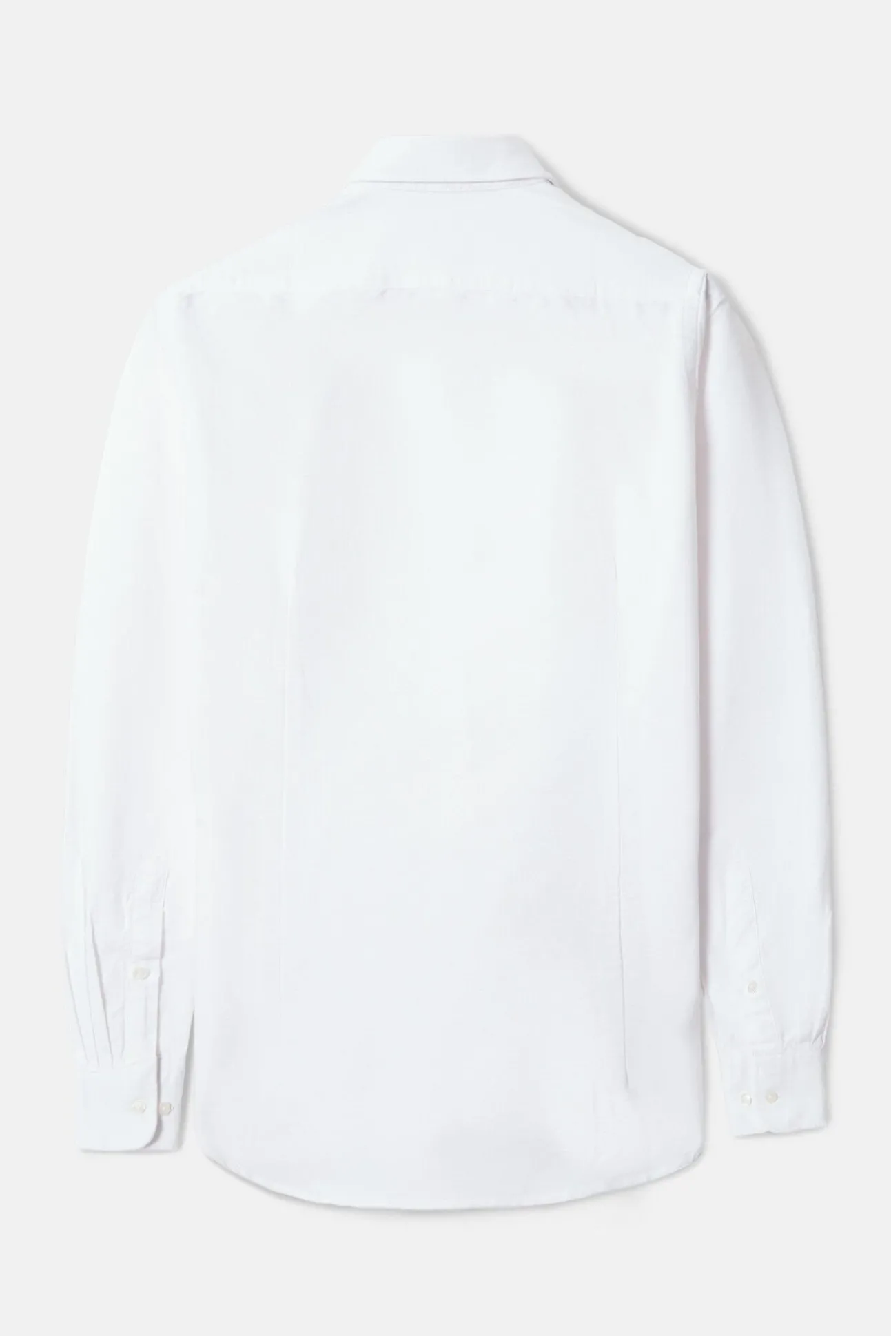Camisa esportiva Oxford com corte franzido