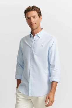 Camisa esportiva Oxford com corte