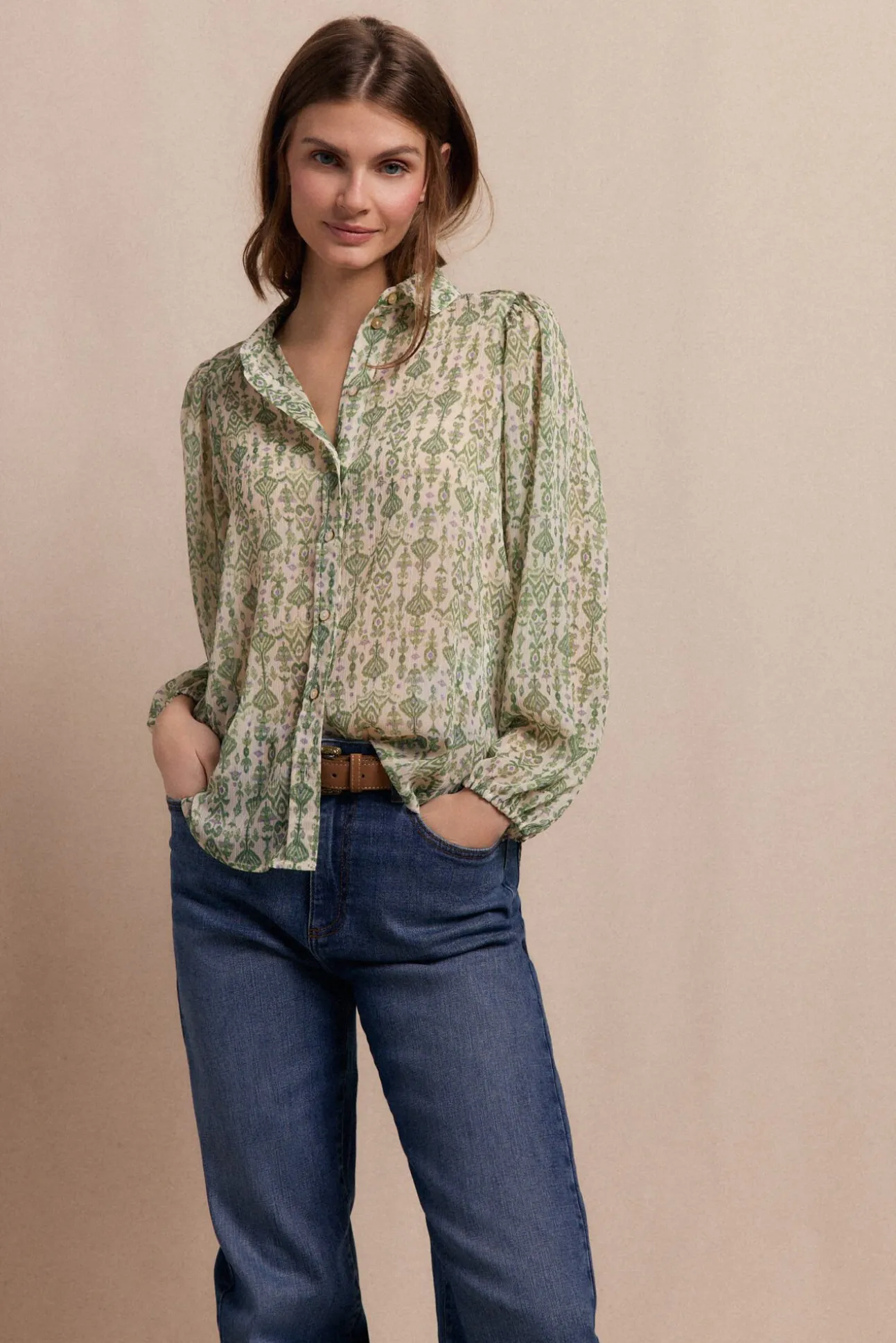 Camisa estampada