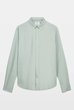 Camisa estruturada bicolor