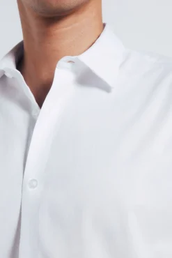 Camisa estruturada de fácil cuidado