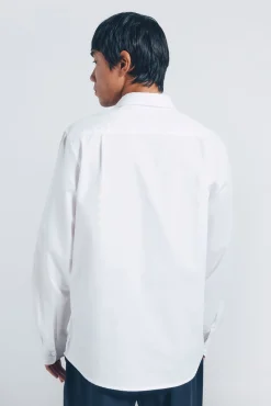 Camisa estruturada de fácil cuidado