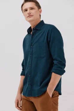 Camisa flanela espinha
