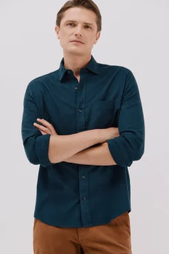 Camisa flanela espinha
