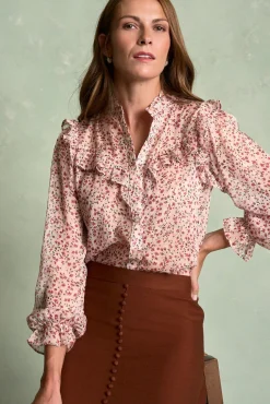 Camisa flor Minna
