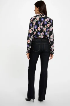 Camisa fluida estampada