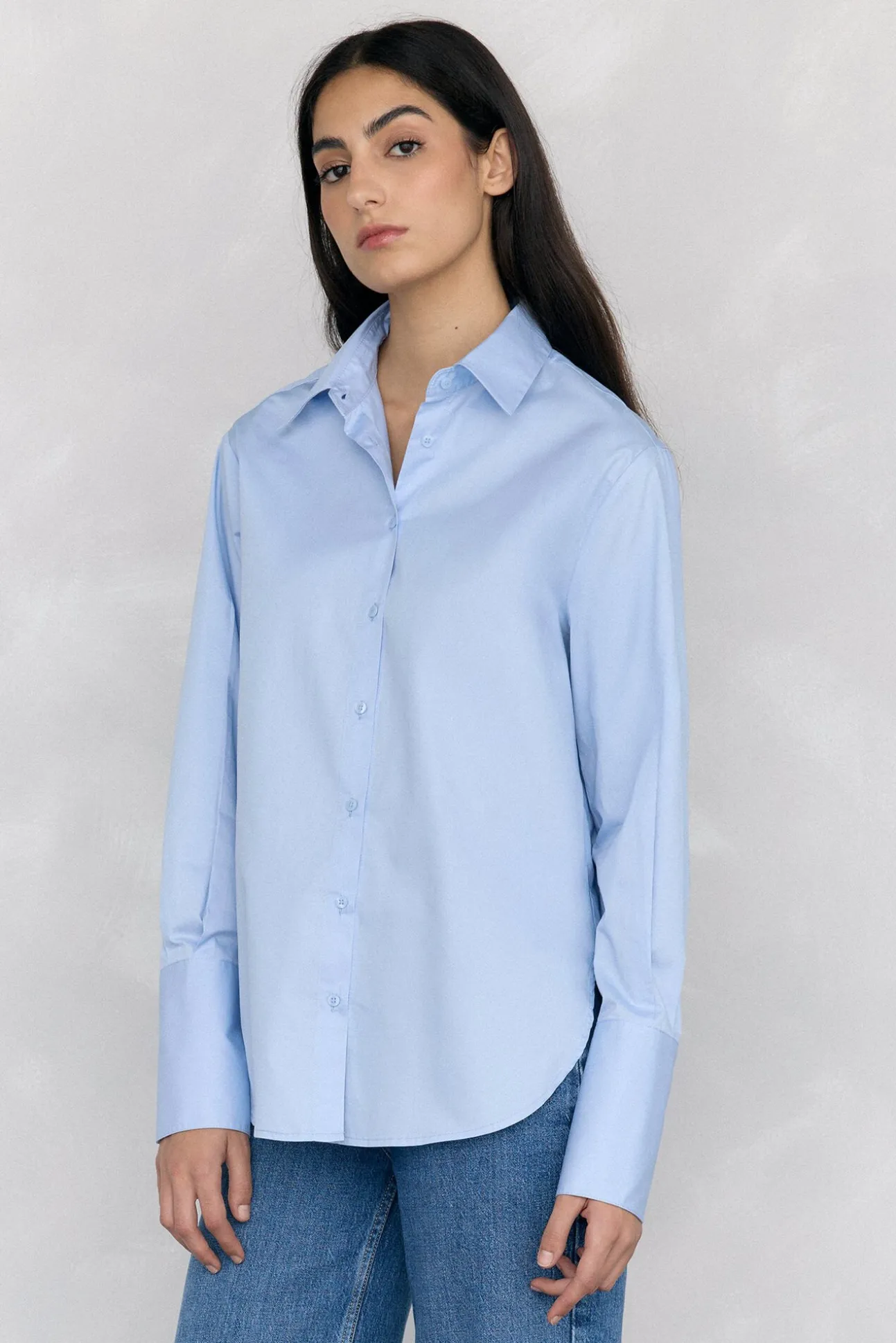 Camisa lisa oversized