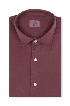Camisa liso de algodão tencel sarja