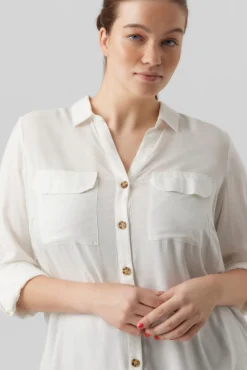 Camisa manga 3/4 tamanho grande