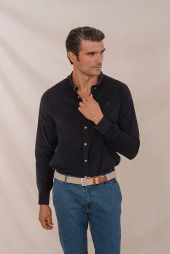 Camisa micro veludo