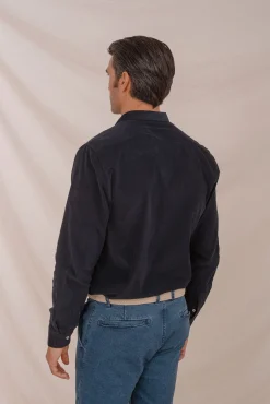 Camisa micro veludo
