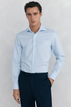 Camisa non iron + antimanchas