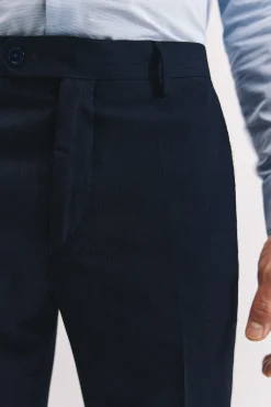 Camisa ottoman corte slim fácil de engomar