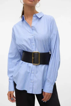 Camisa oversize de manga comprida