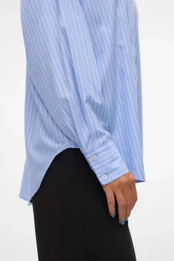 Camisa oversize de manga comprida