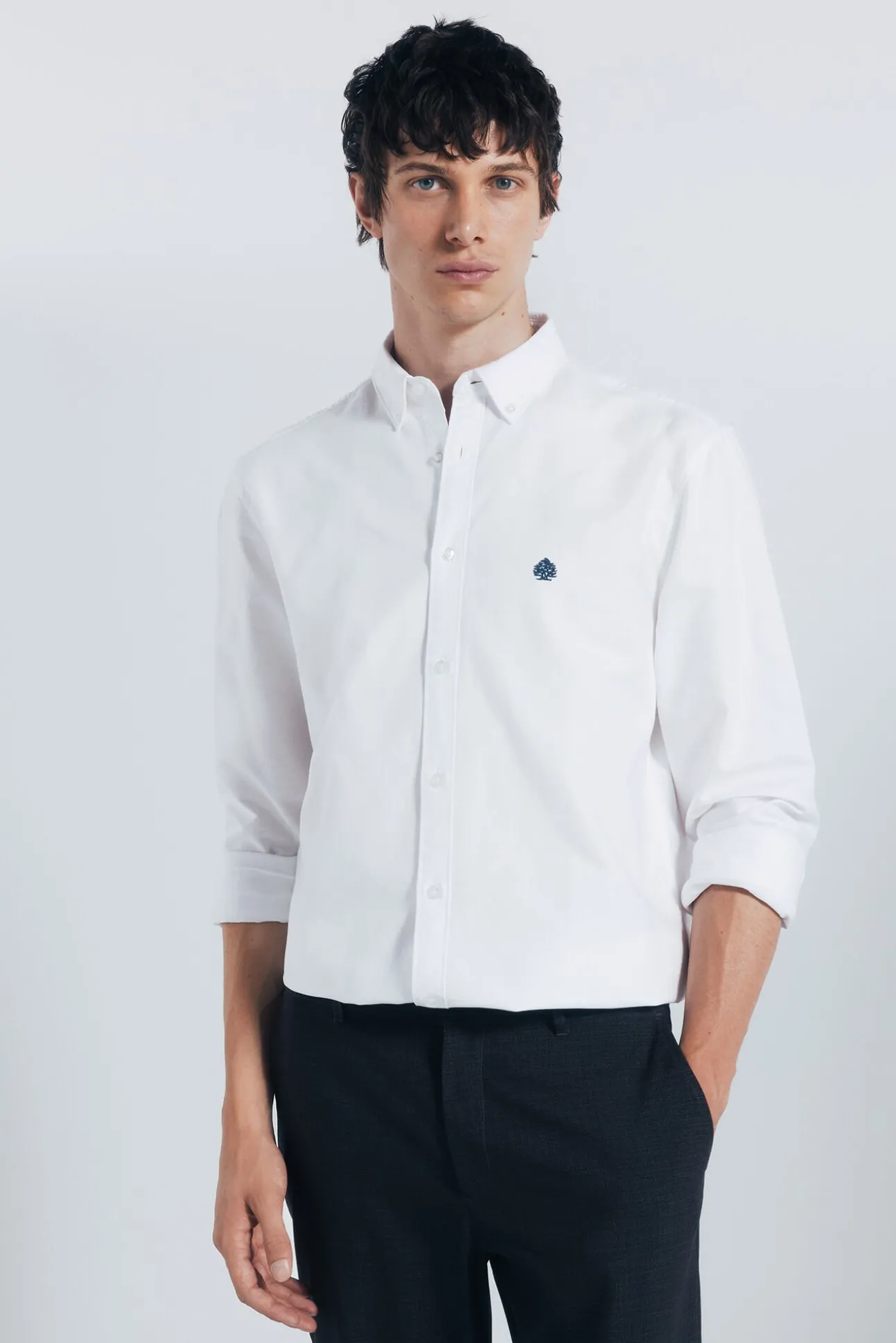 Camisa Oxford