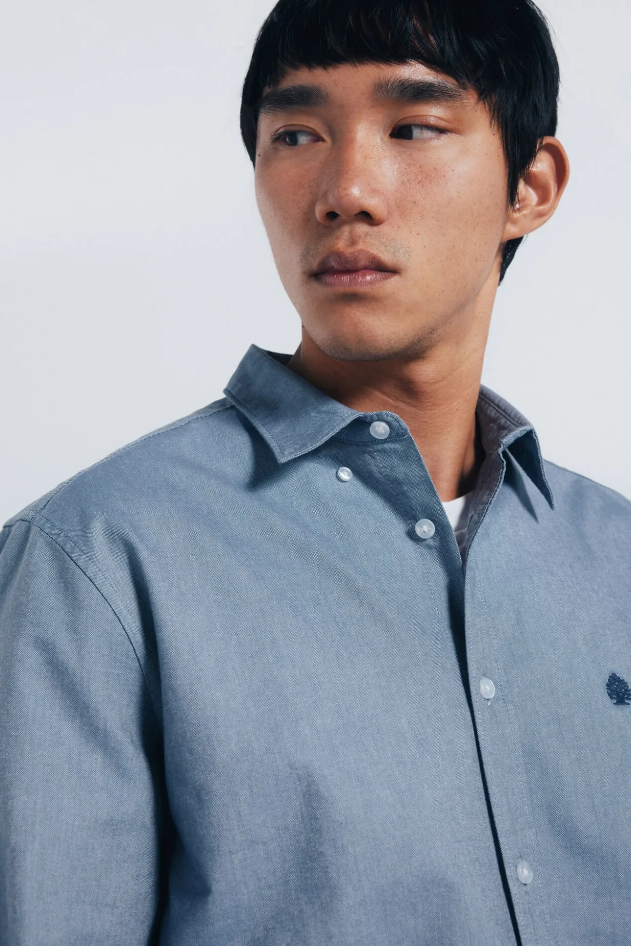 Camisa Oxford