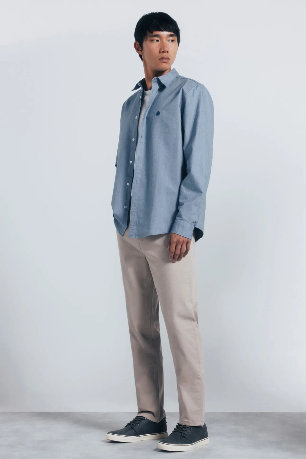 Camisa Oxford