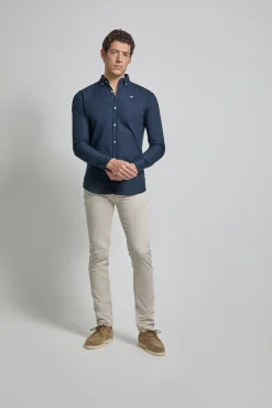 Camisa Oxford com logótipo