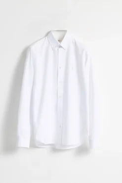 Camisa oxford corte slim