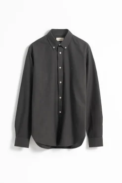 Camisa oxford de algodão slim fit