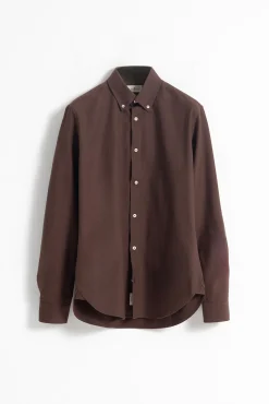 Camisa oxford de algodão slim fit