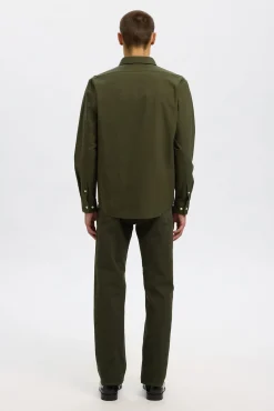 Camisa Oxford de corte regular