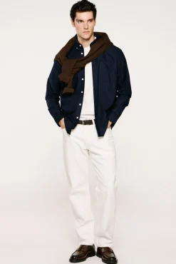 Camisa Oxford de corte regular