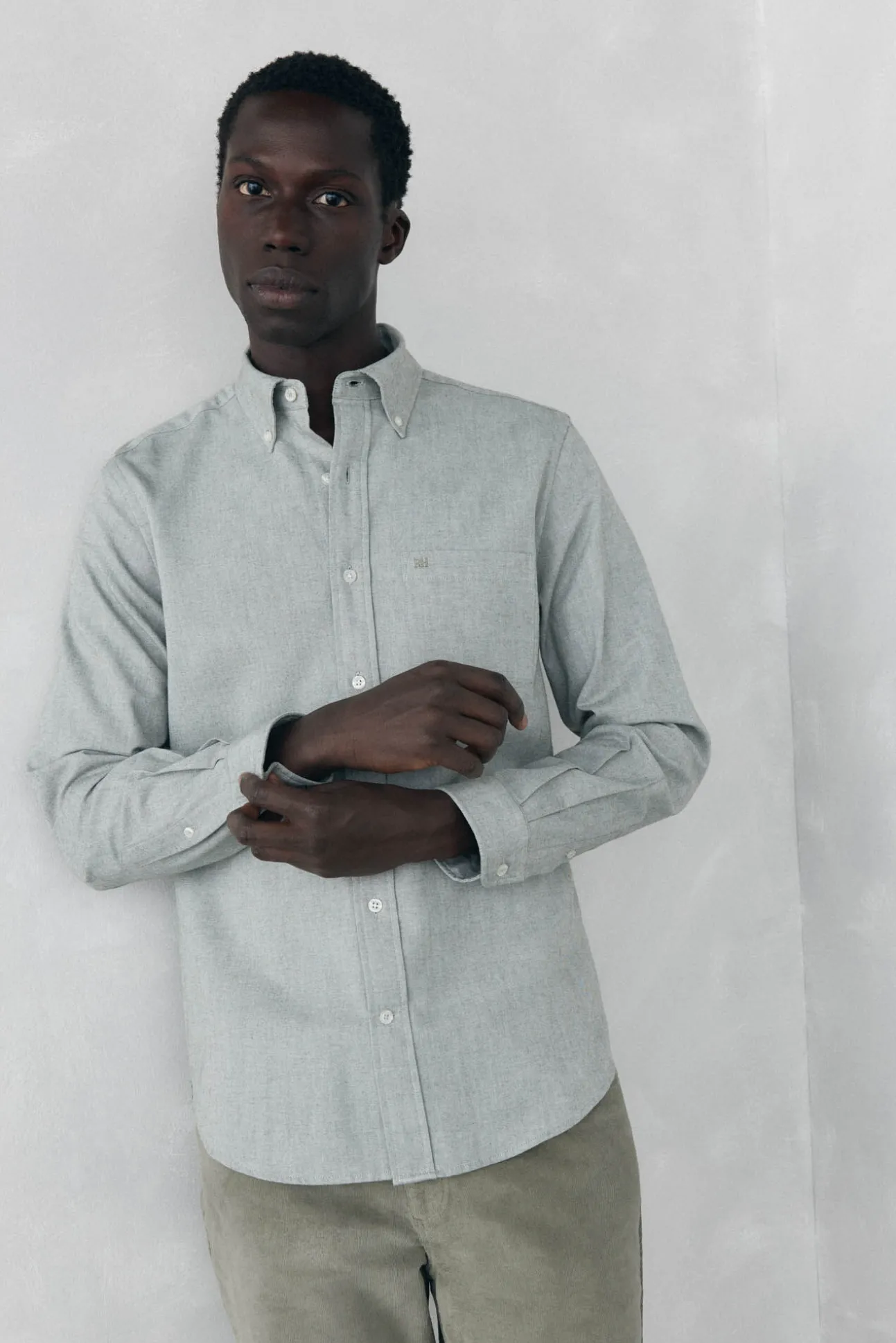 Camisa Oxford Lisa Escovada