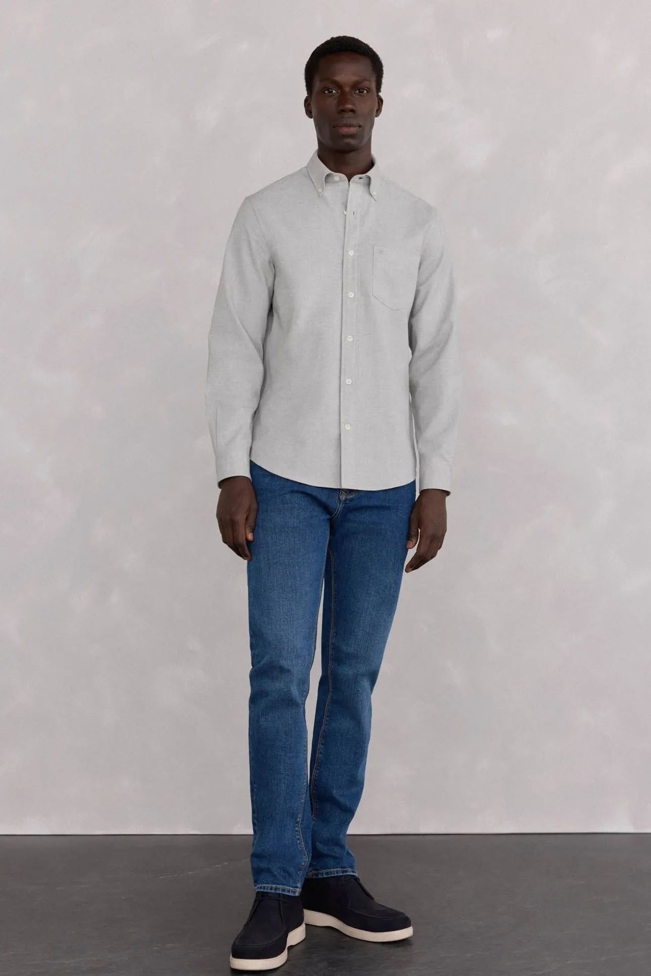 Camisa Oxford Lisa Escovada