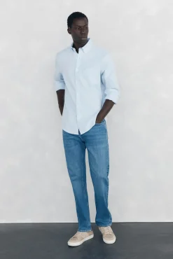 Camisa Oxford Lisa Escovada
