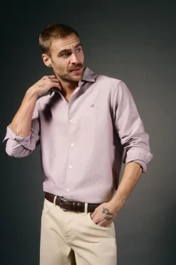 Camisa oxford liso
