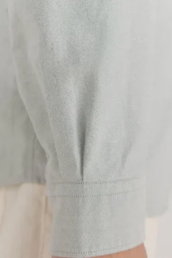 Camisa oxford liso e icônica