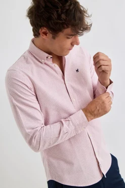 Camisa Oxford Listrada