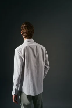 Camisa oxford riscas