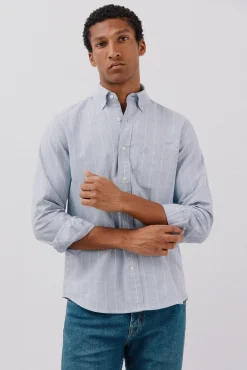 Camisa oxford riscas