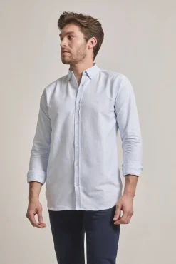 Camisa oxford riscas