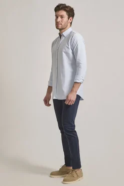 Camisa oxford riscas