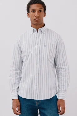 Camisa oxford riscas