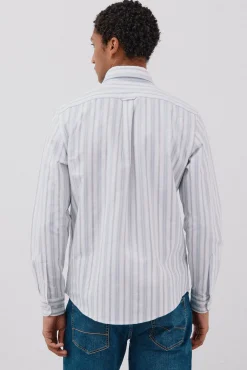 Camisa oxford riscas
