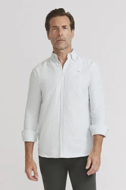 Camisa oxford riscas