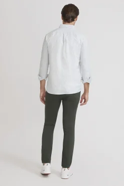 Camisa oxford riscas