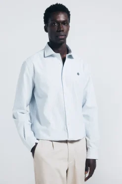 Camisa oxford riscas