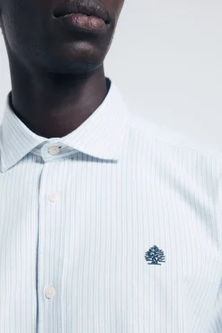 Camisa oxford riscas