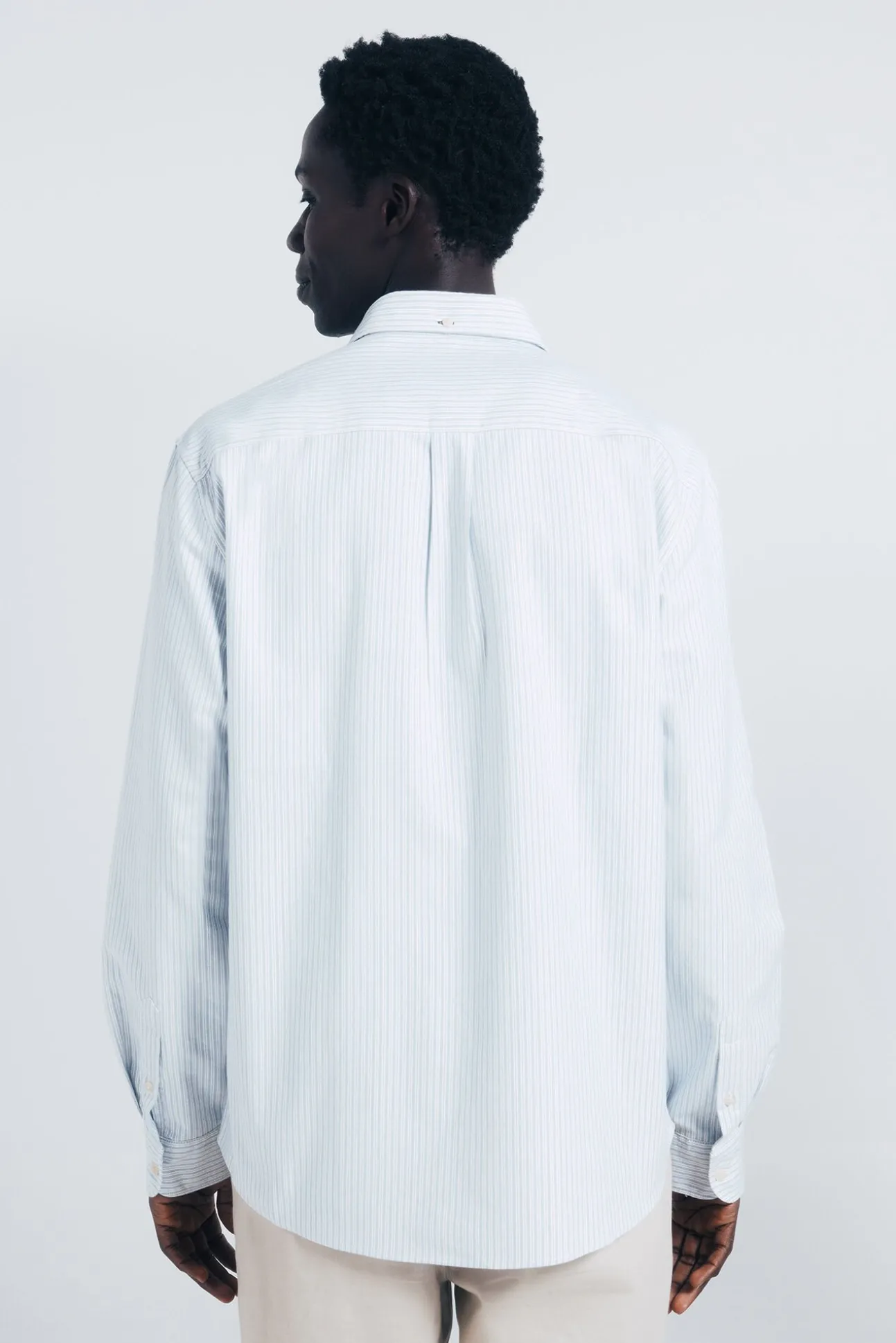 Camisa oxford riscas
